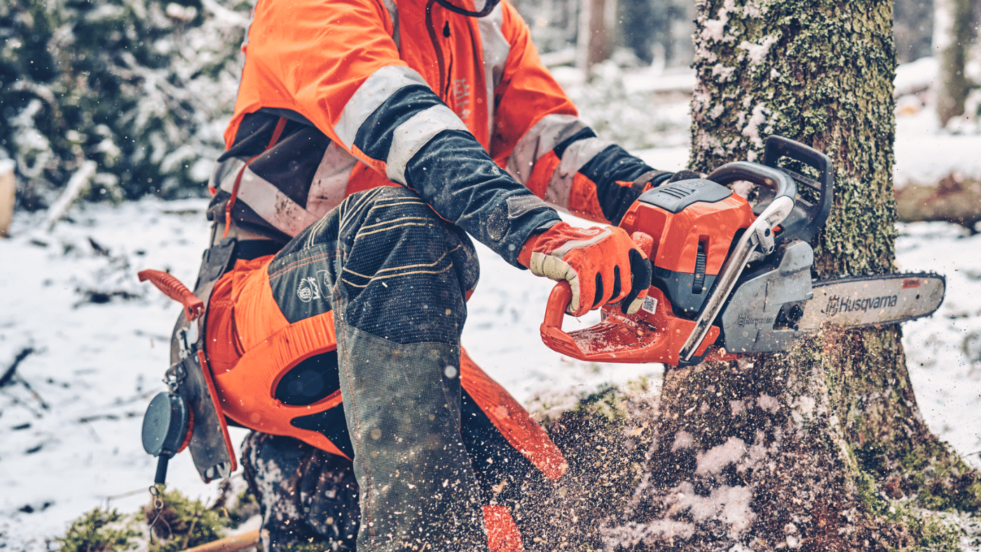 Zimske gozdarske rokavice