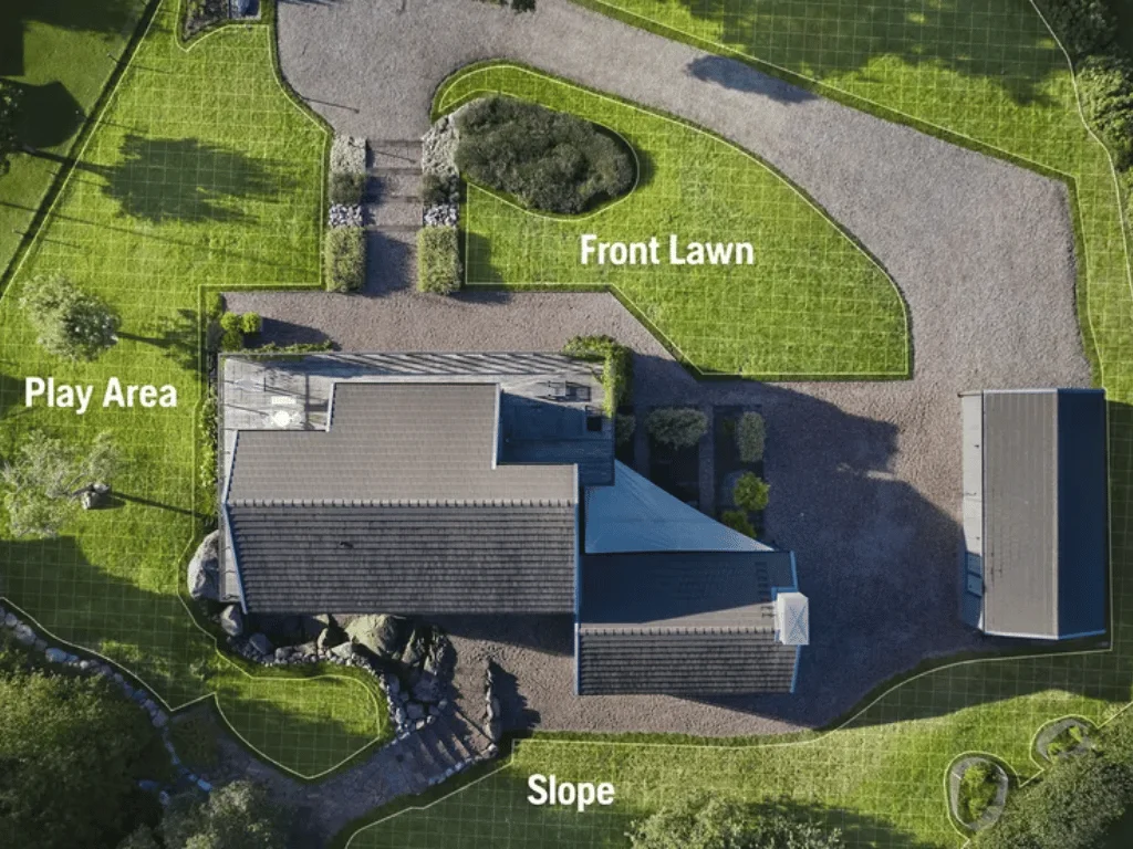 Kakšna parcela je primerna za postavitev robotske kosilnice brez mejnega kabla