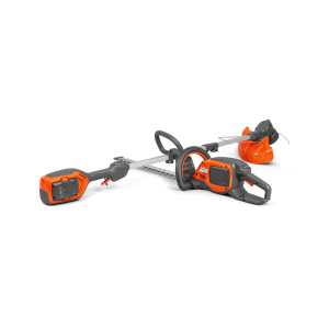 Trimer 215iL + škarje za živo mejo 215iHD45, akumulatorski set Husqvarna