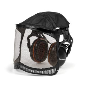 Glušniki Husqvarna z mrežastim vizirjem