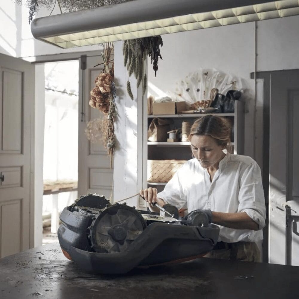 Komplet nožkov Endurance (61 HRC) za robotske kosilnice Husqvarna Automower, 6 kos - slika 3